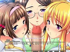 Young thrilling threesome adventure