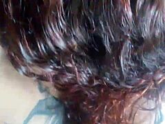 flaky college babe's first bold step