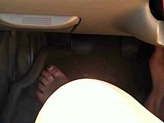 bbw amateur craves foot play