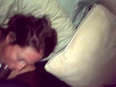 Amateur Webcam Blowjob With Relentless Hardcore Thrust