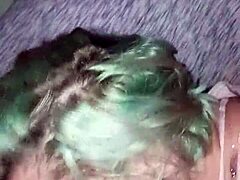 Amateur Tackles Huge Ebony Challenge