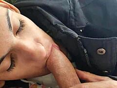 Surprise Girlfriend with Sensual Oral Fun