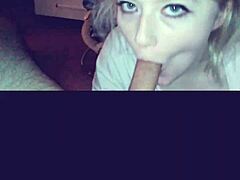 Naughty Blonde’s Big Tits Deliver Explosive POV Blowjob