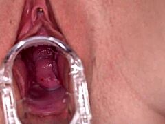 European beauty enjoys dildo pleasure