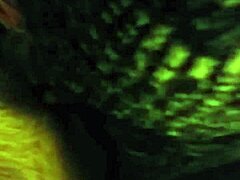 Ebony’s intense POV blowjob on monster cock