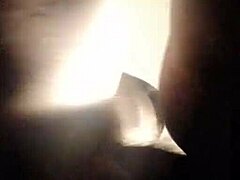 Intense session with ebony lover