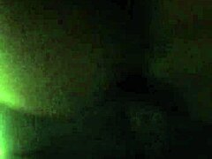 Intense session with ebony lover