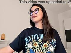 Teasing Latina Charms Fans On Webcam