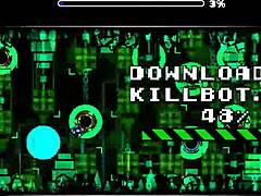 Geometry Dash Killbot Extreme Demon by Lithfusion
