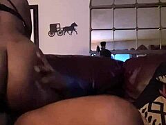 what's with ebony's wild couch ride?