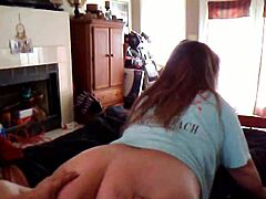 Mature granny gets nailed doggy style