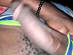 Ebony Passion on Ivory Lips
