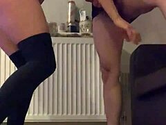 Bold white milf devours massive cock with ease