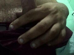 Rough Handjob In Tight Jeans Caught On Camera
