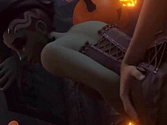 sombra bent over for raw doggystyle fuck