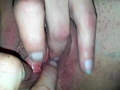 What's behind this wet pussy bareback creampie scene?