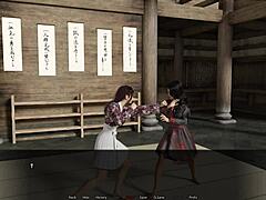 Asian Shaved Pussy Play In Forbidden Dojo 9
