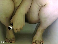 Asian men in solo erotic performances
