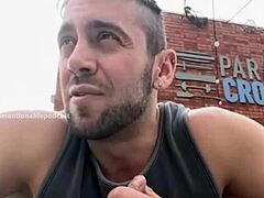Big dick worship in gay porn