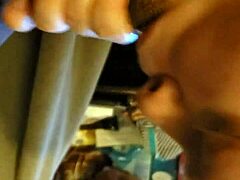 homemade blowjob with tender swallow