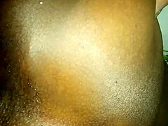 ebony pussy pounded hard in raw clip