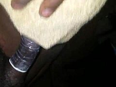 Big girl gives sloppy wet blowjob