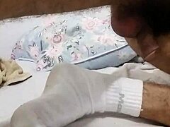 Thick Gay Handjob Builds to Climax