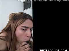 Latina teen gets big black cock