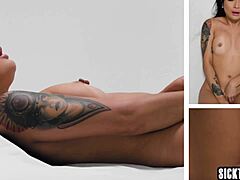 Asian MILF Avery Black solo session