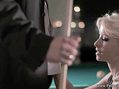 Blonde MILF’s Subtle Touch Hints at Oral Pleasure