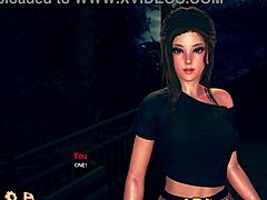 Violet's emotional Halloween porn captivates