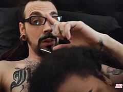 Black and white hardcore sex