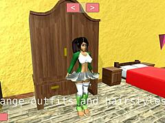 3D goddesses in anal and lesbian sex
