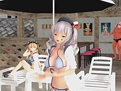 3D R18 with MMd experience