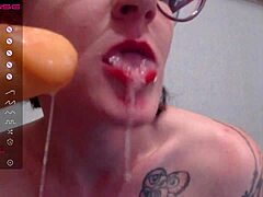 suck and fuck with sloppy deep throat action