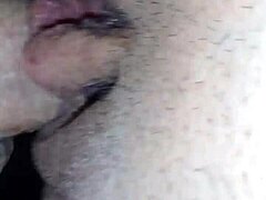 Dripping sensual close-up moment