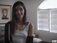 petite teen's daring group thrill