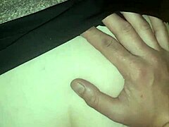 Chubby girlfriend’s daring doggystyle tease