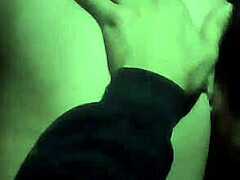 Amateur couple tries oral sex