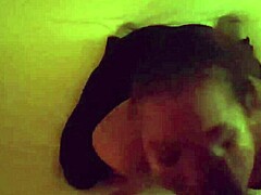 Young Teen Swallows All In POV Action