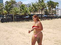 Guilhermina Beach Bare Display