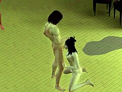 Suruba Tesuda’s Fierce Action In The Sims MP4