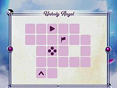 Animegirl's erotic gameplay in Unholy Angel 2