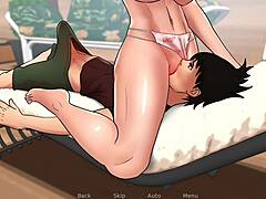 BIG TITS POUNDED IN THREESOME