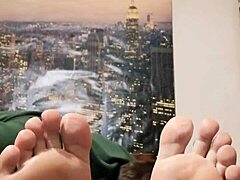 Sultry Gay Massage with Toe Play