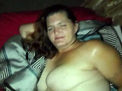 Stepsis enjoys oral and breast play