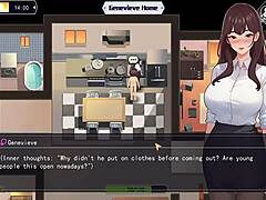 Anime-style office daydreams come to life