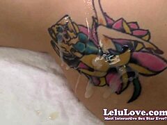 i rub her tattoo before cumming everywhere