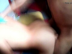 BDSM action with skinny blonde