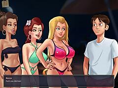 Summertime Saga 207 Big Tits Cartoon Action